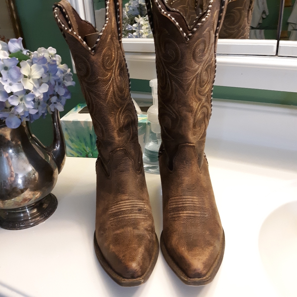 Durango Scall-Upped Crush boots